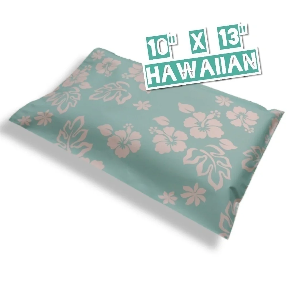 50 Hawaiian Poly Mailers 10x13